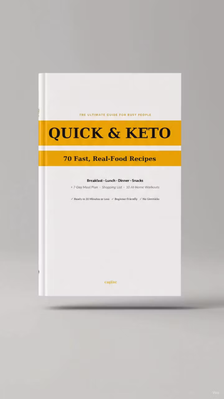 Quick & Keto: 70 Fast, Real-Food Recipes for Busy People