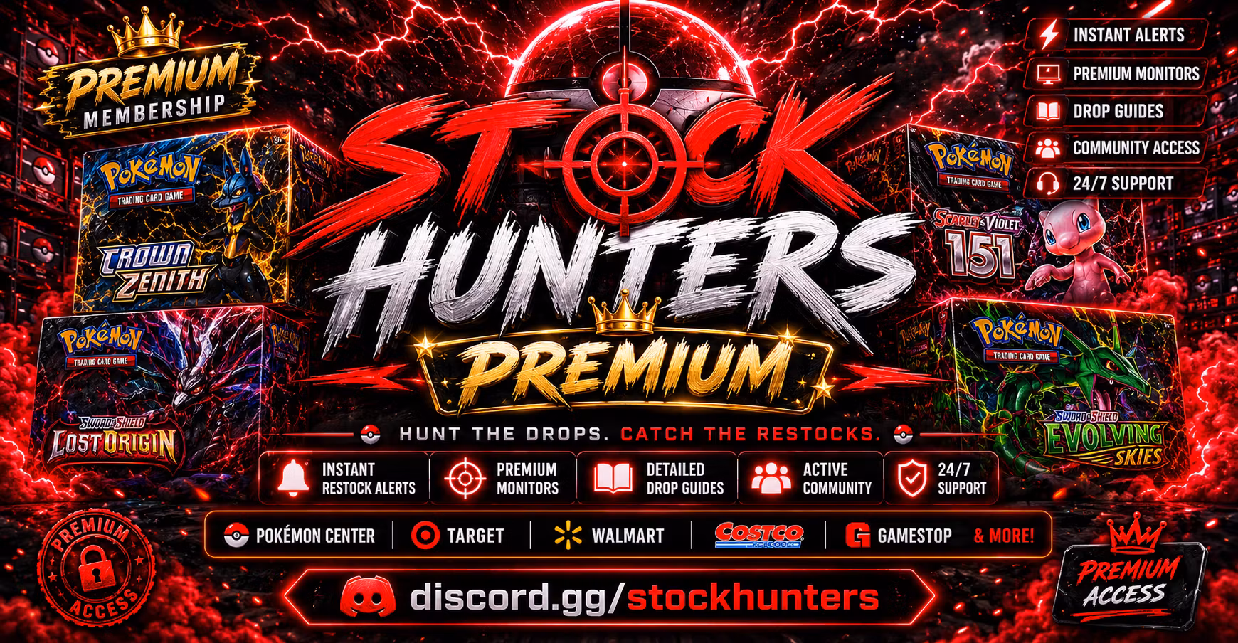 🎯 Stock Hunters Premium