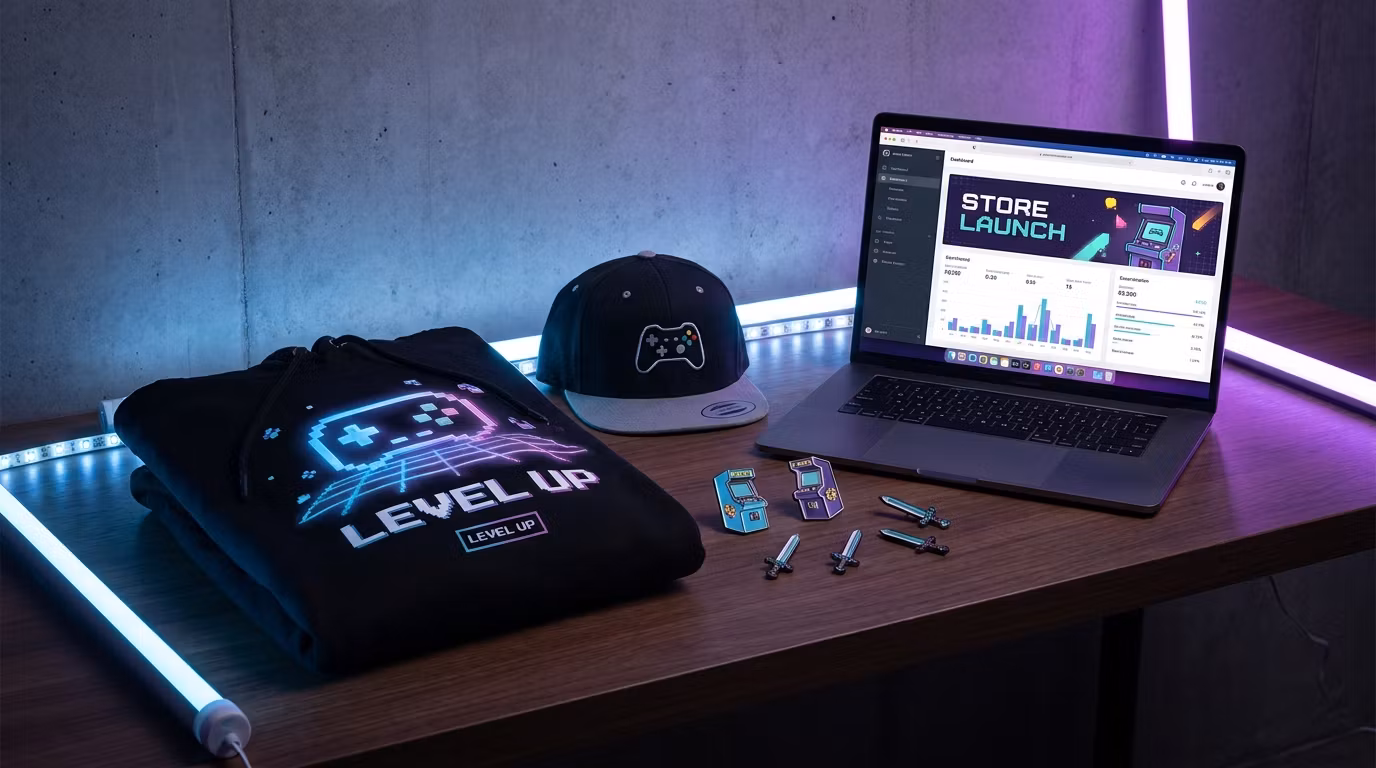 Gaming Merch Store Launch Blueprint