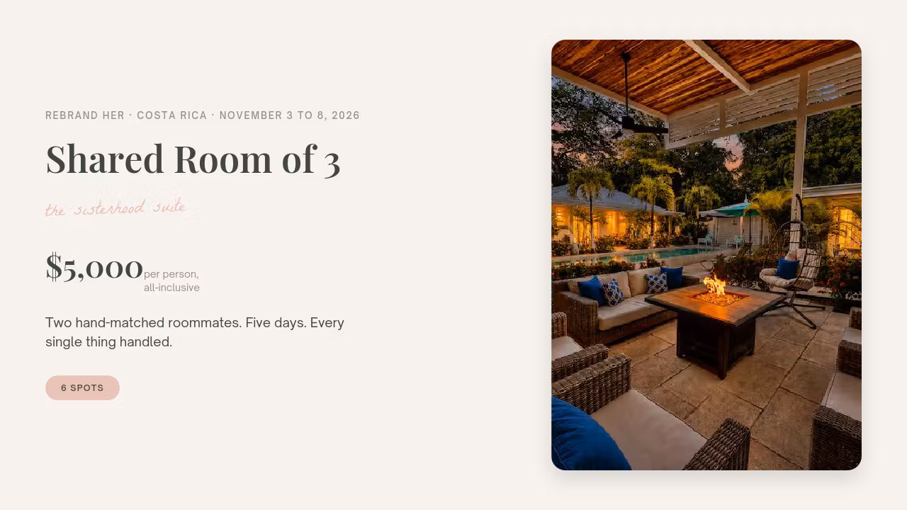 The Sisterhood Suite