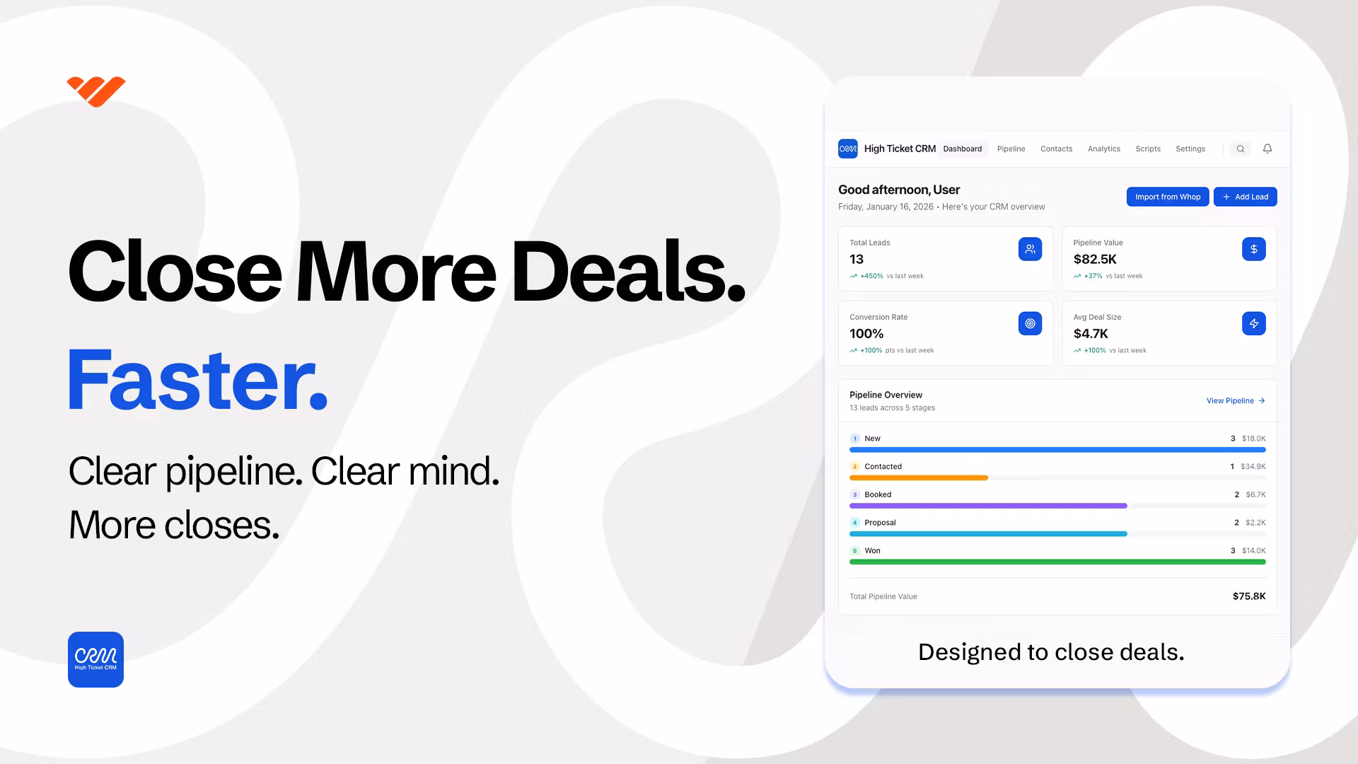 High Ticket CRM