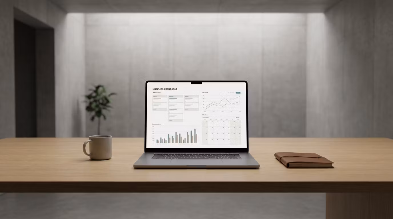 All-In-One Notion Online Business Operation Dashboard Suite