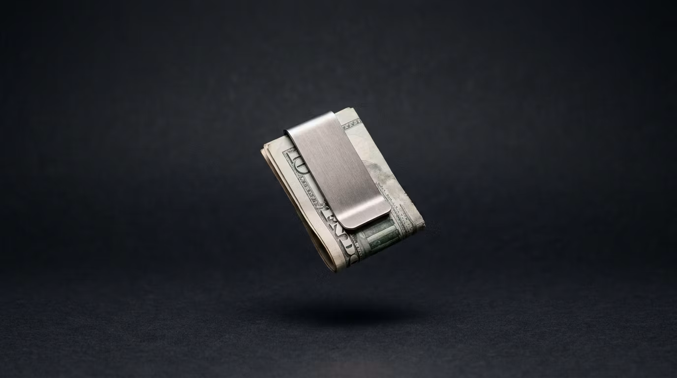 Titanium Money Clip