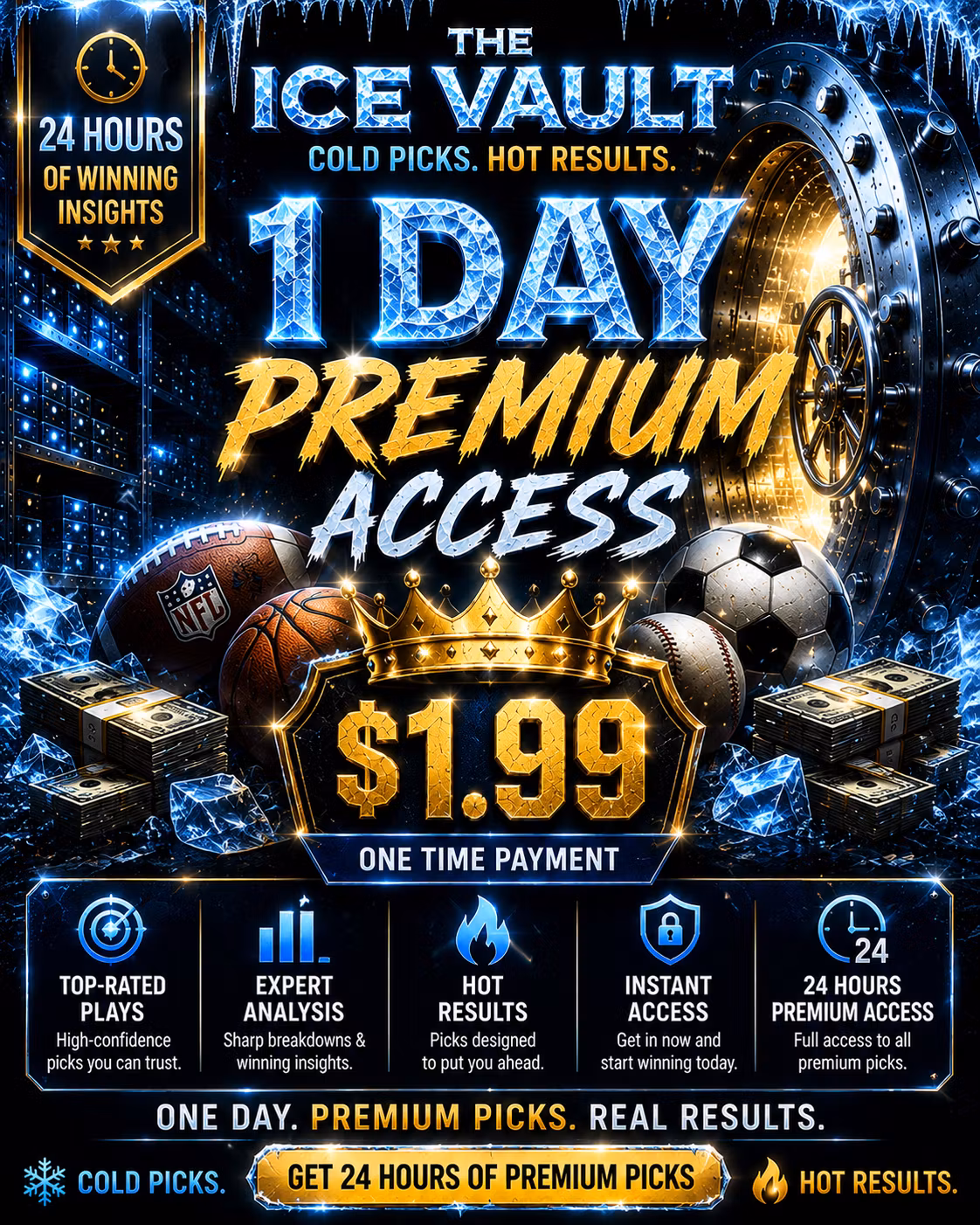 🎟️ 1 Day Premium
