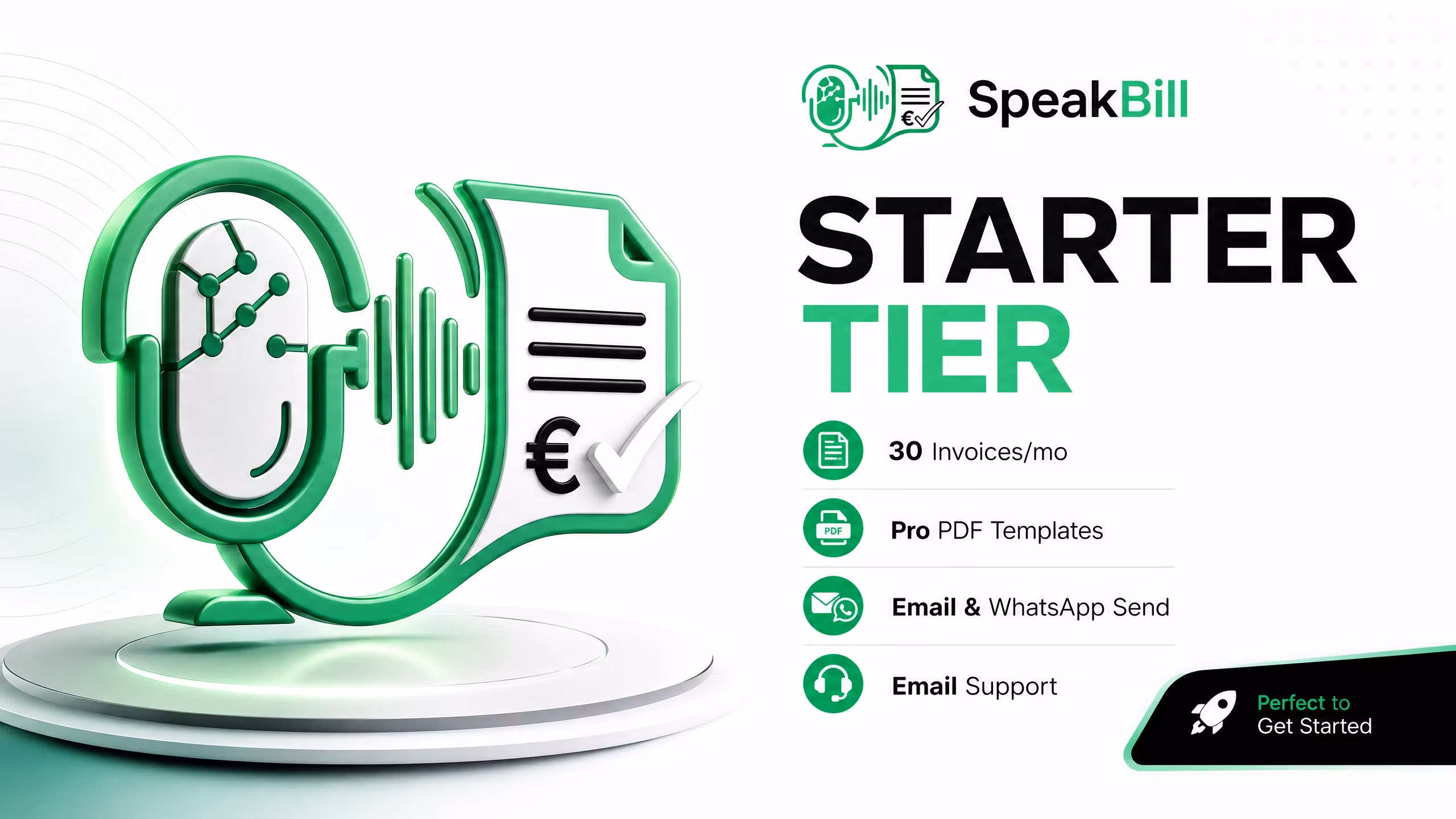 SpeakBill Starter