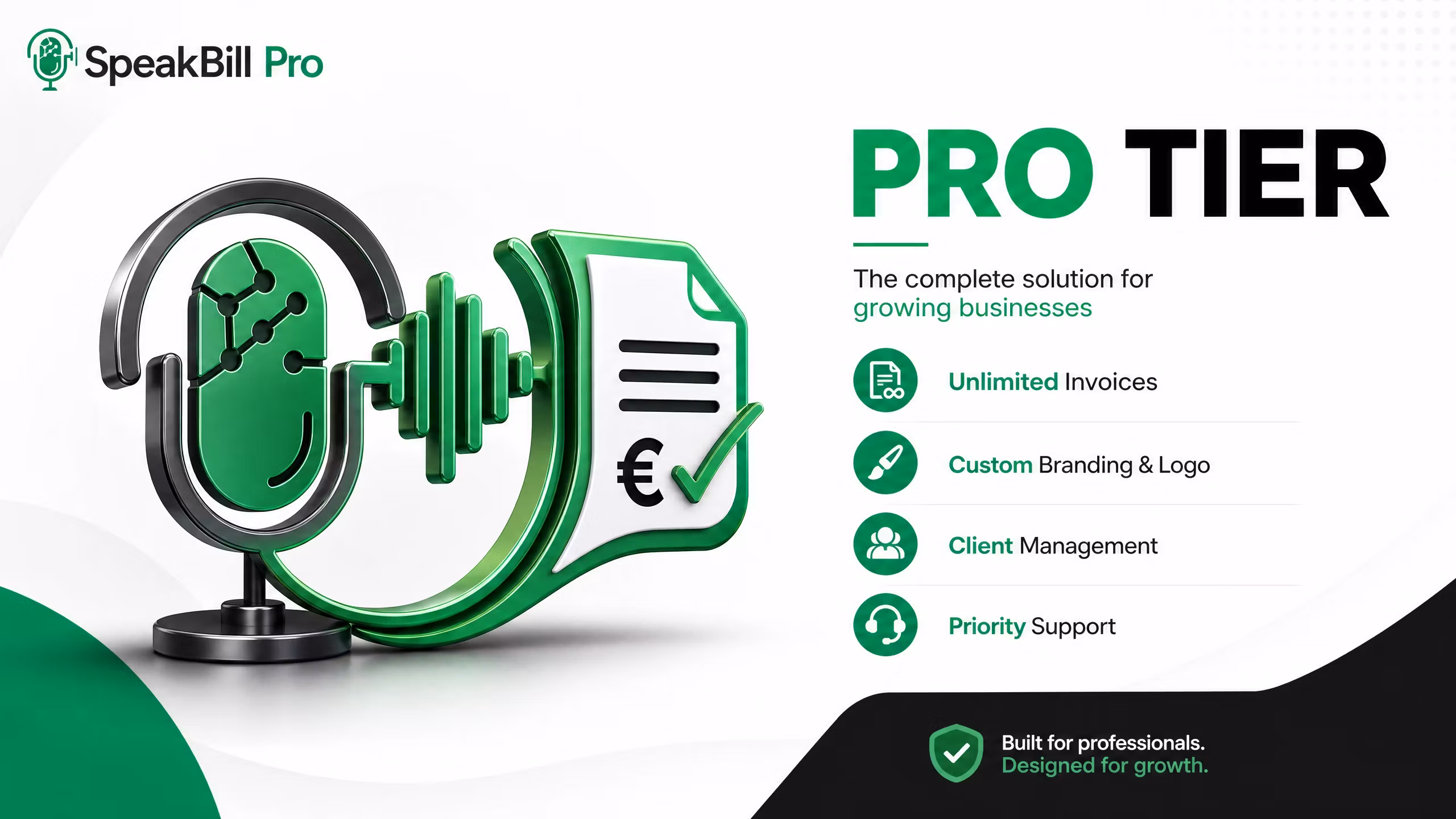 SpeakBill Pro
