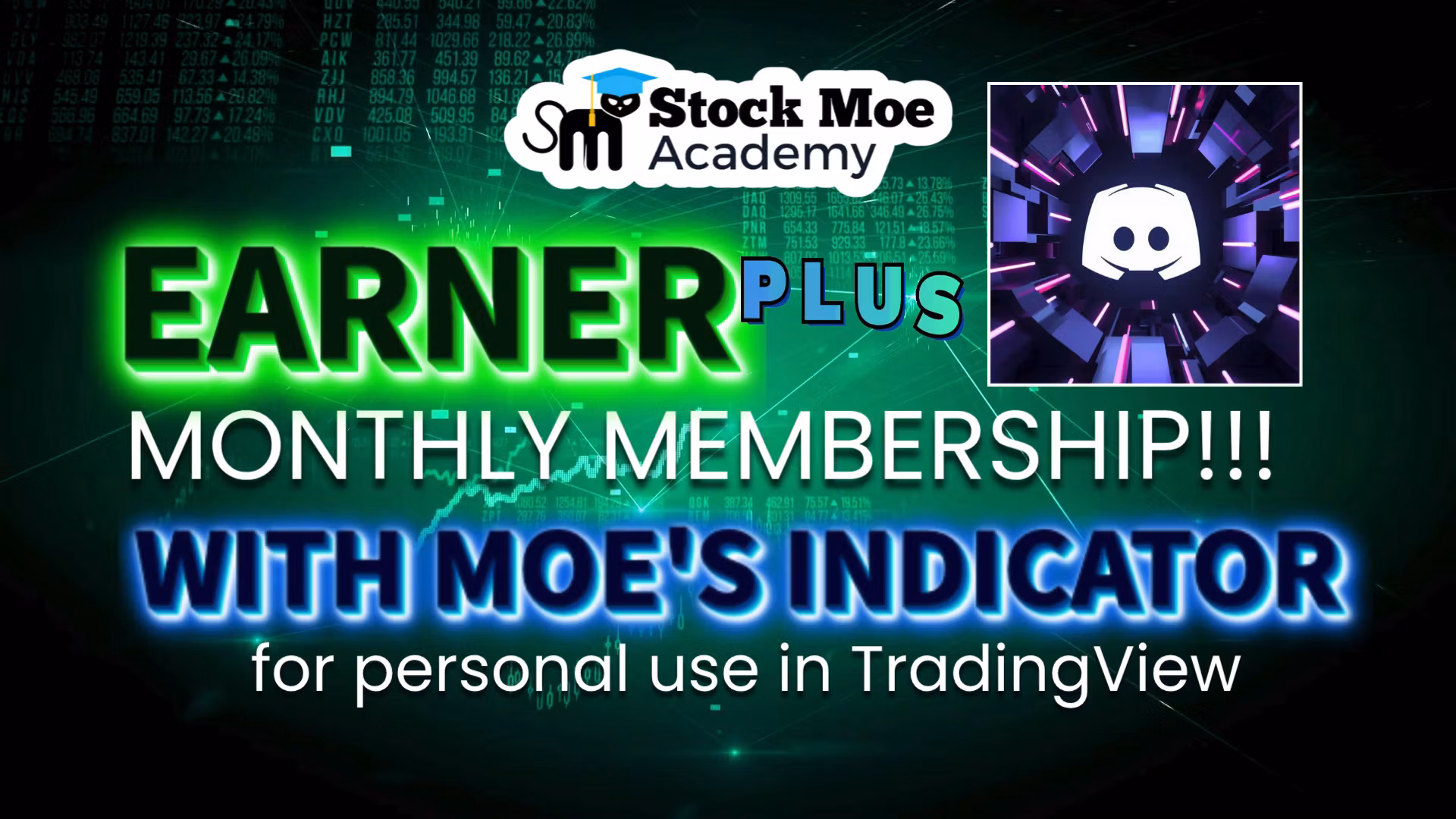 Stock Moe Earner Plus Monthly Membership