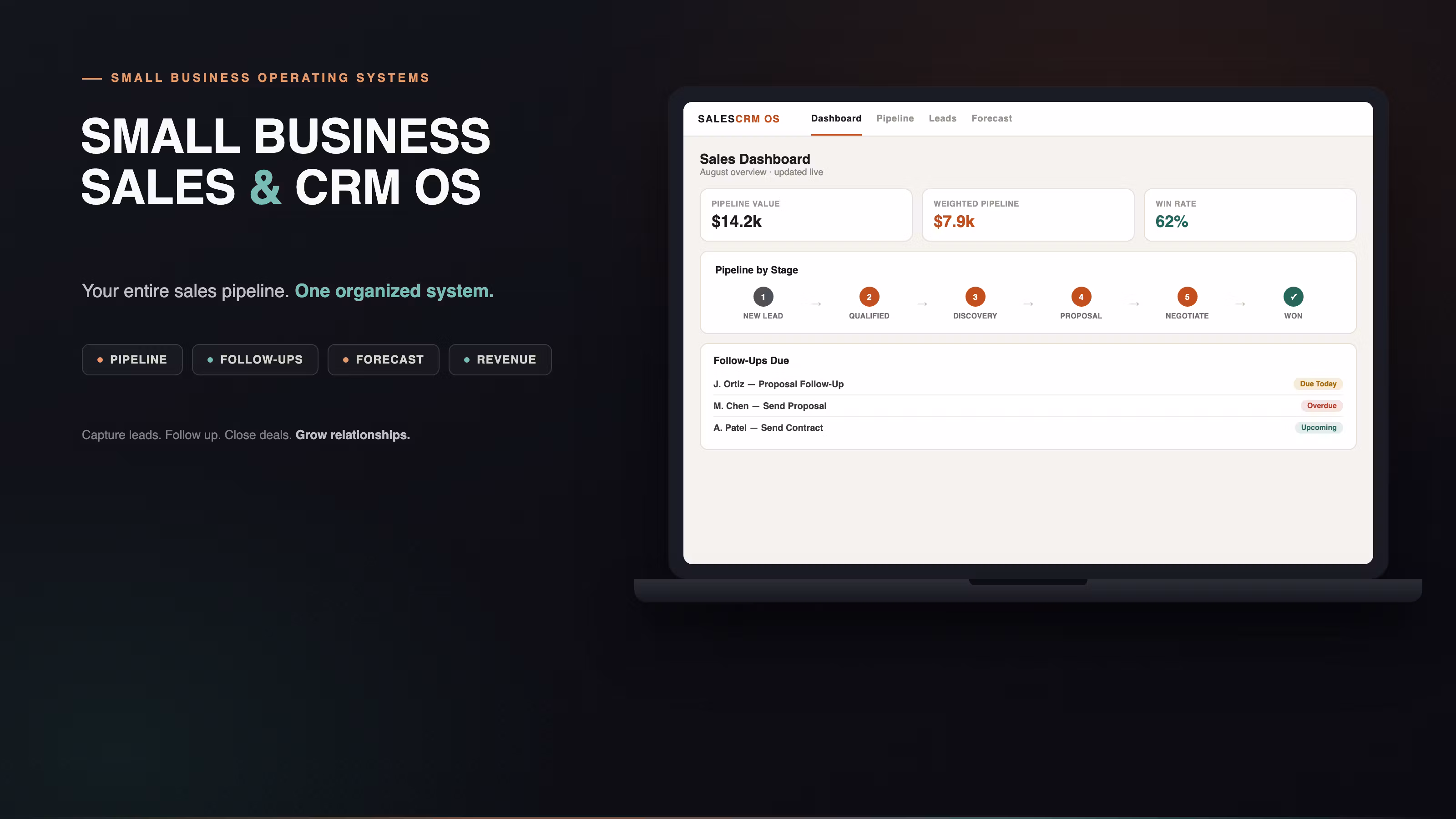 Small Business Sales & CRM OS