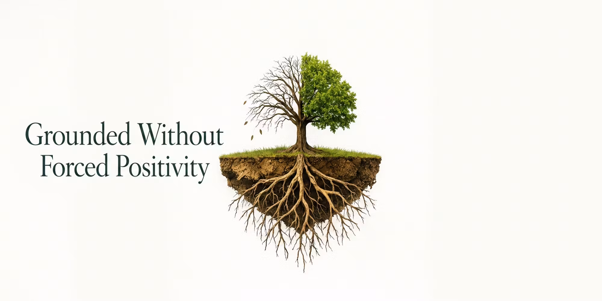 Grounded Without Forced Positivity