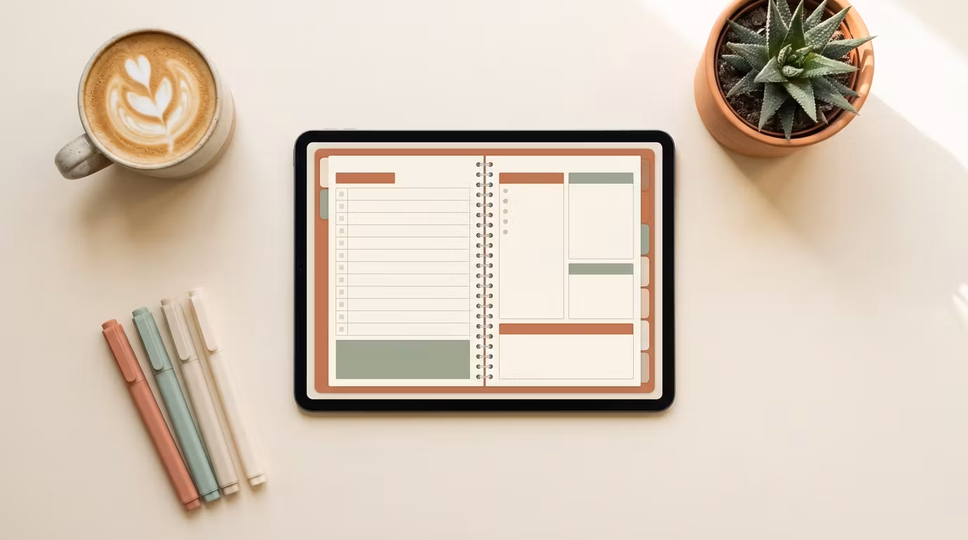 The Daily Layout — Digital Planner System