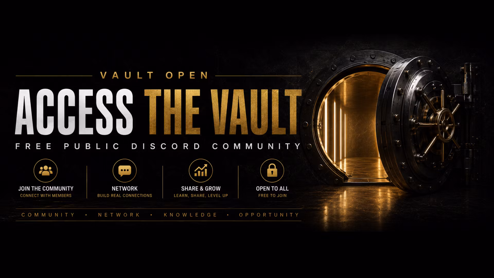 Discord Community | Vault Open