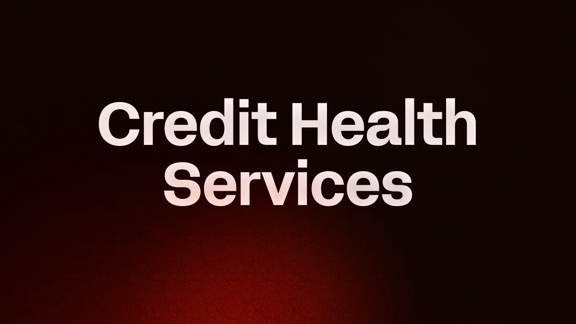 Credit Health Services