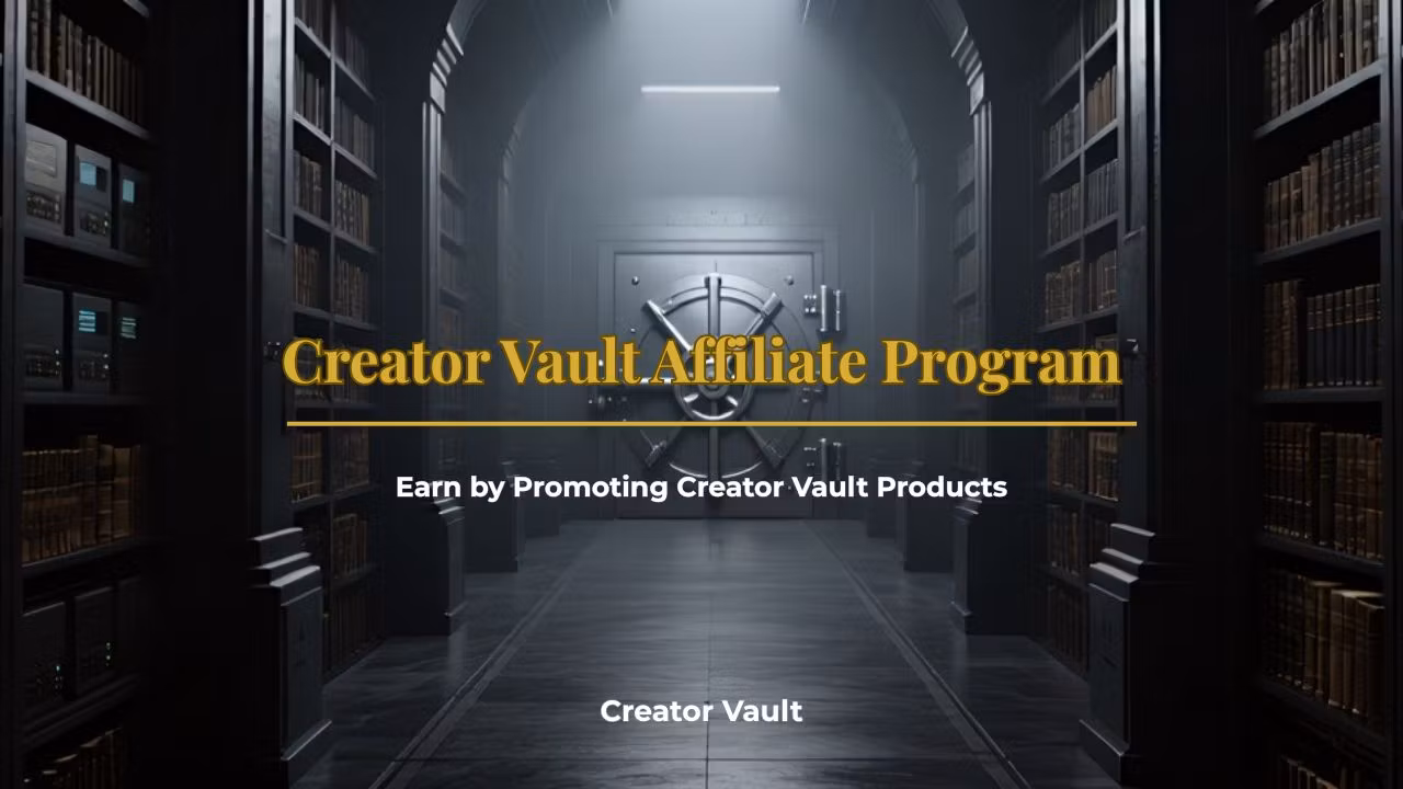 The Vault – Founding Affiliate Hub