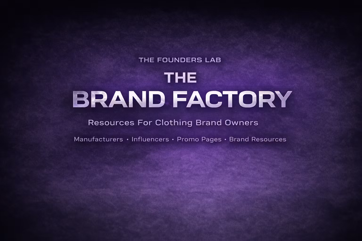 The Brand Factory