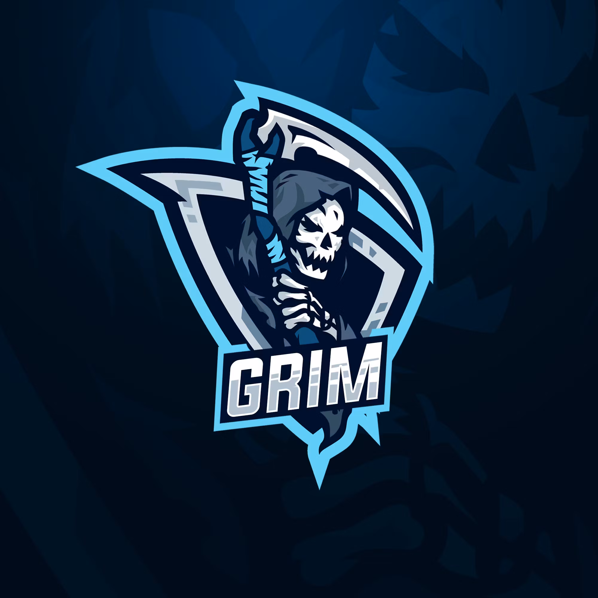 Grim.