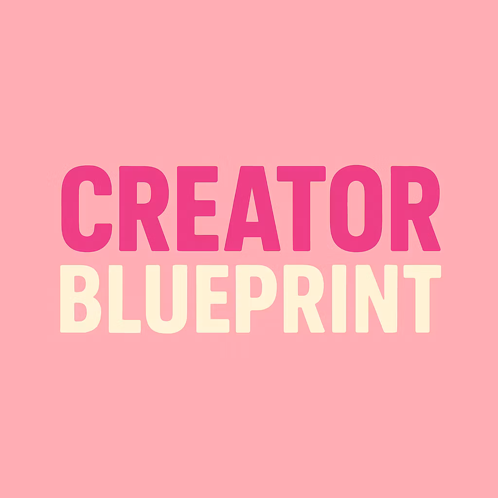 Creator Blueprint