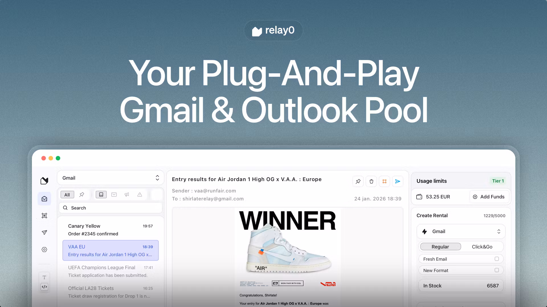 Relay0 Mailhub