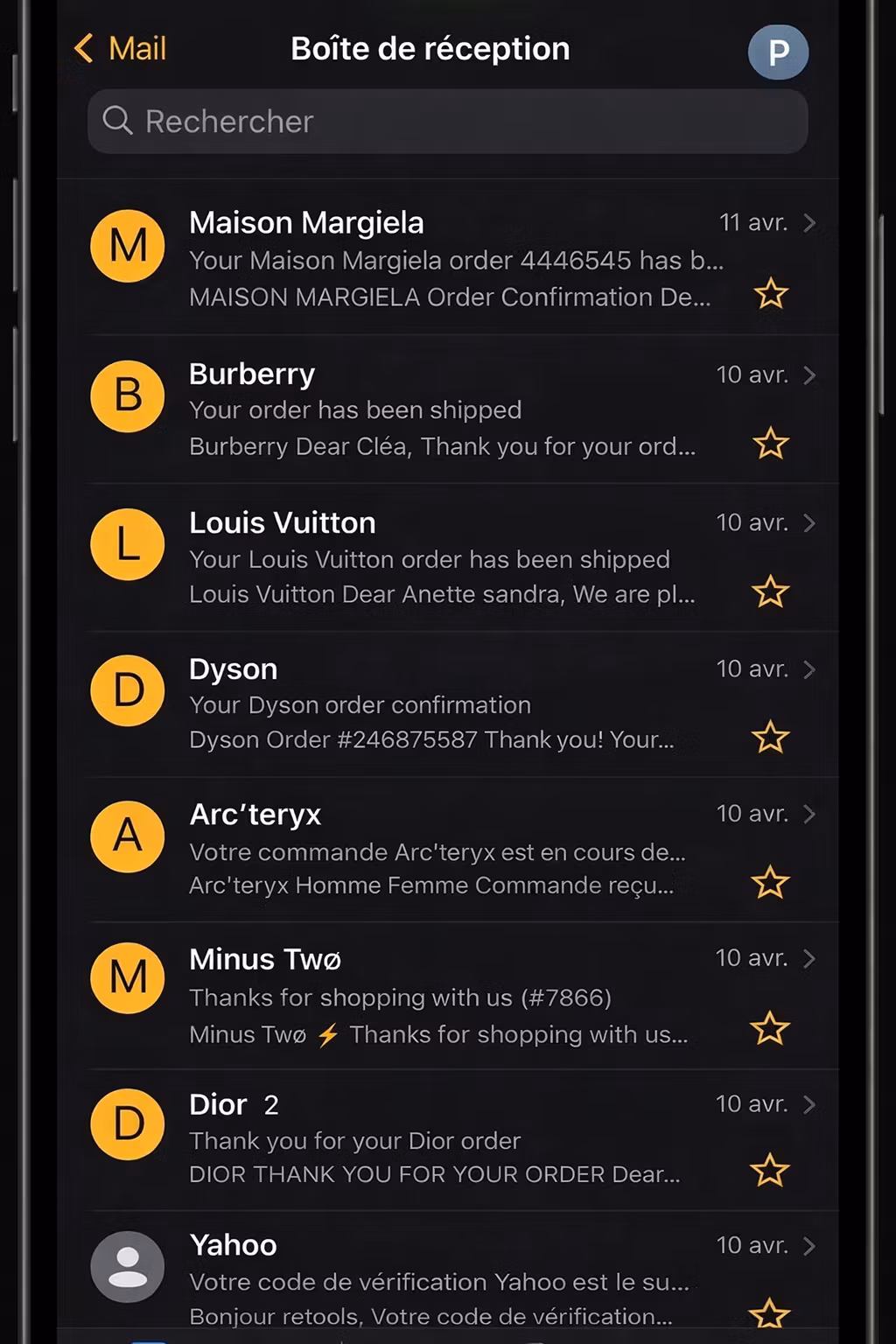 Bot mail