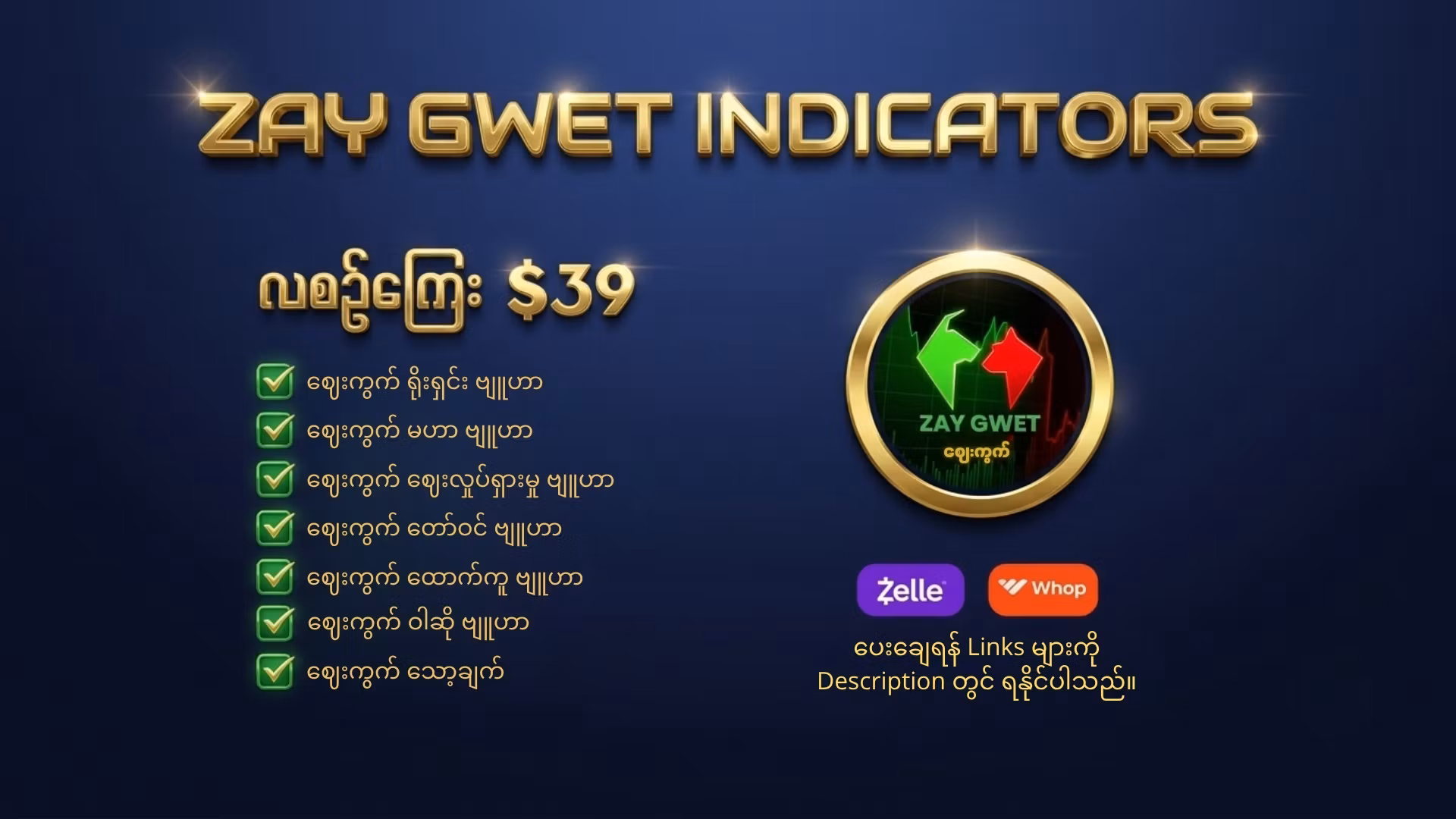 ZAY GWET MONTHLY INDICATOR