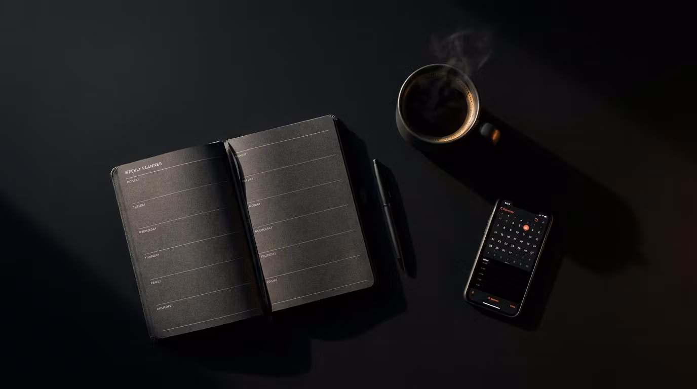 The Stack OS — Weekly Schedule Template