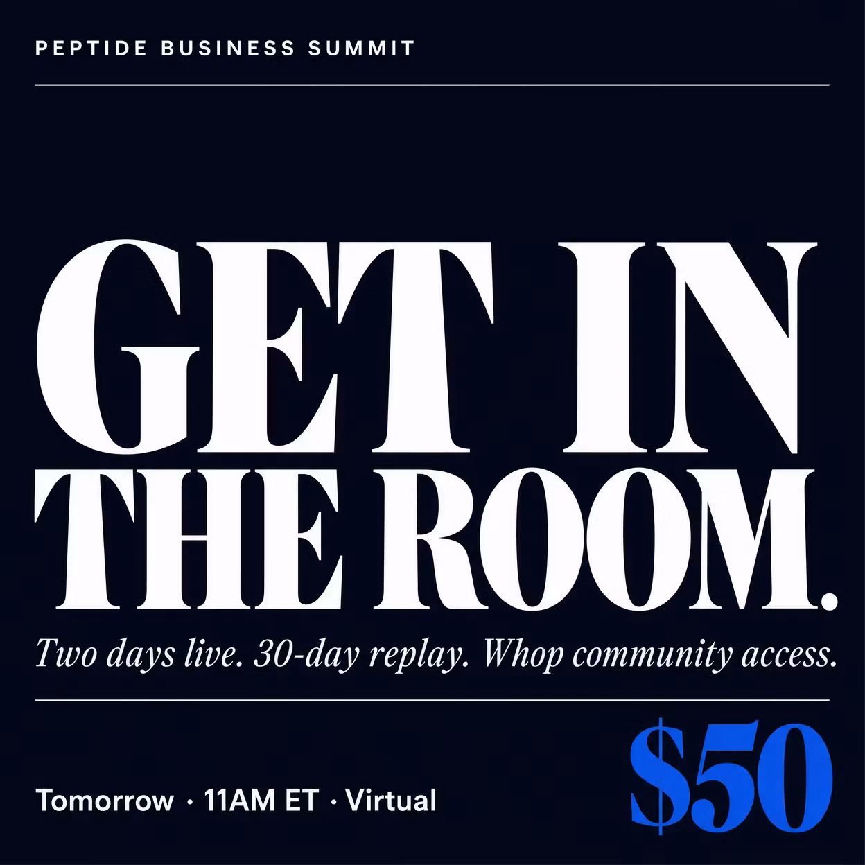 Peptide Business Summit