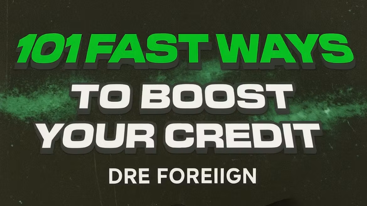 101 Ways to Boost Your Credit