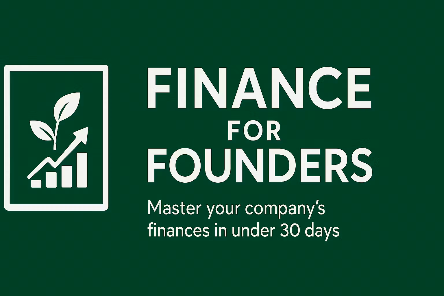 Finance for Founders