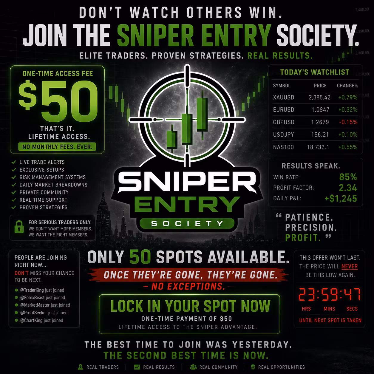 SNIPER ENTRY SOCIETY 