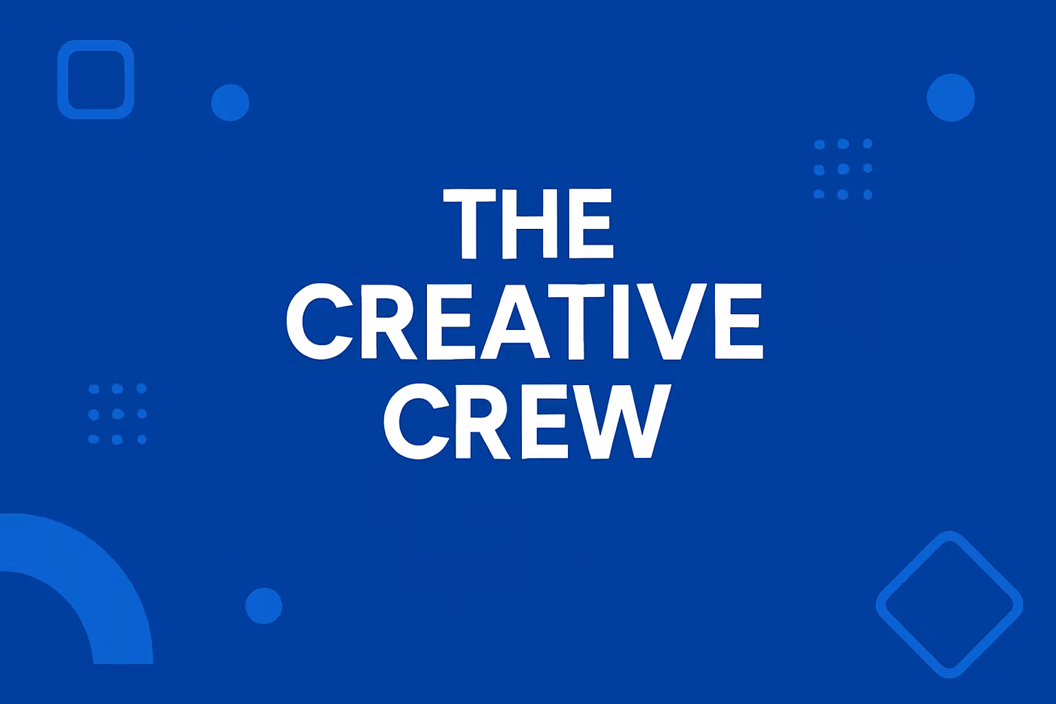 The Creative Crew 