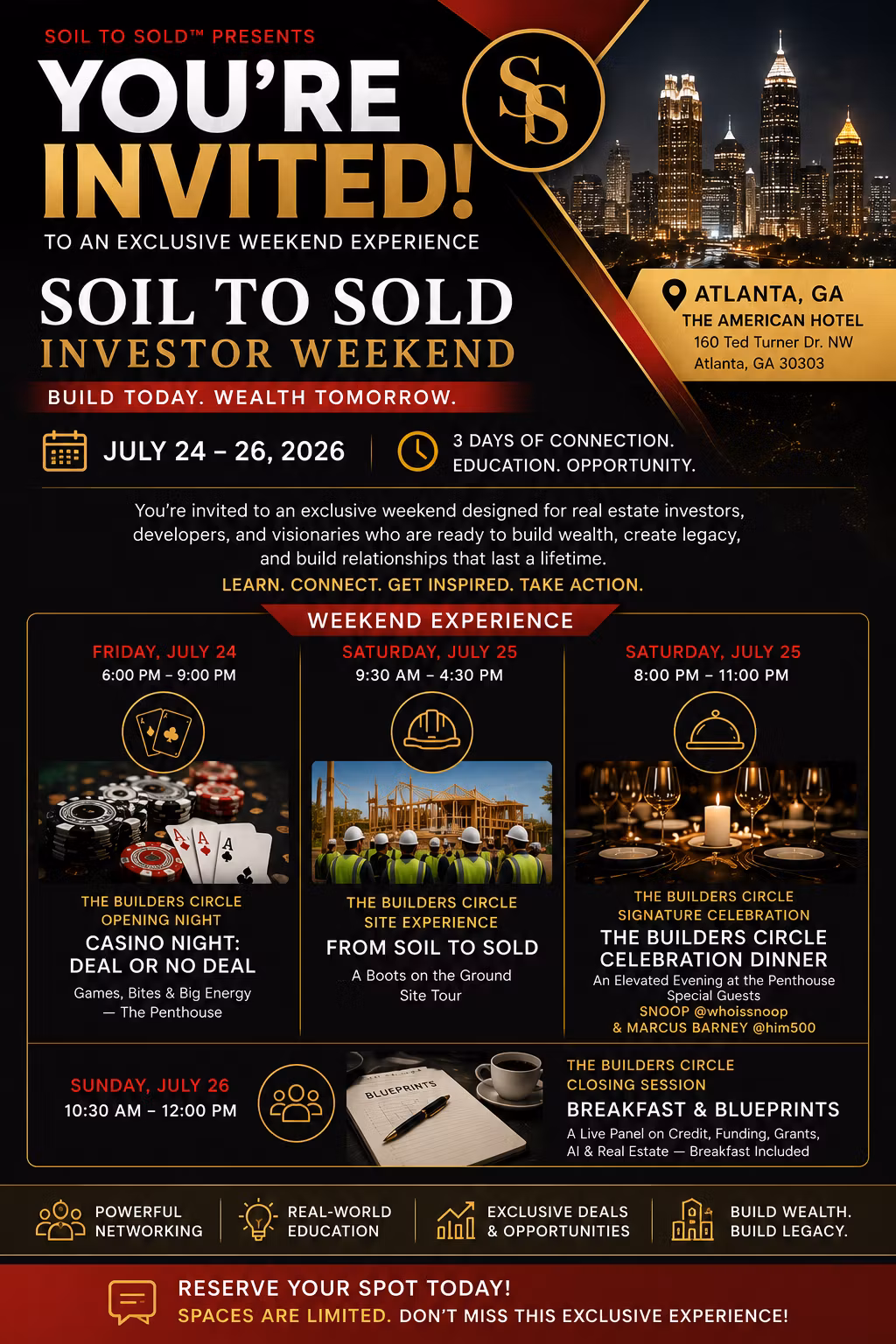 Investor Weekend- Virtural Ticket (Replay Available)