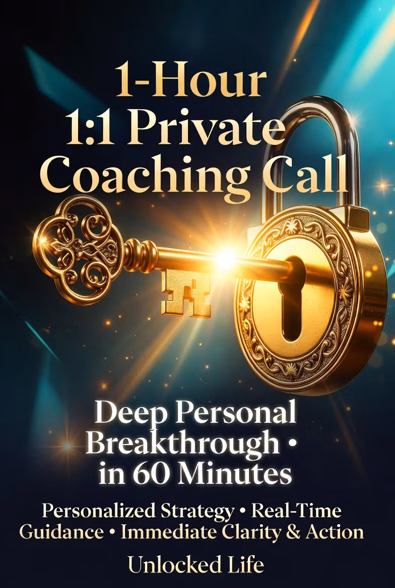 1-Hour 1:1 Private Coaching Call