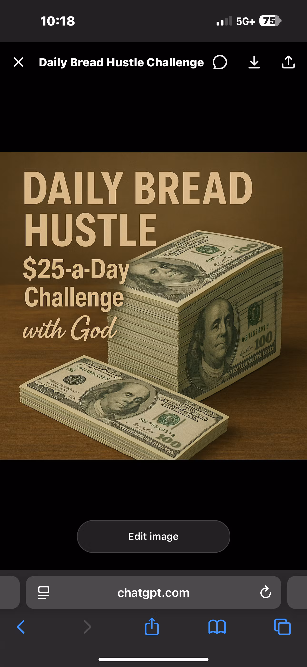 $25 a Day Challenge with God