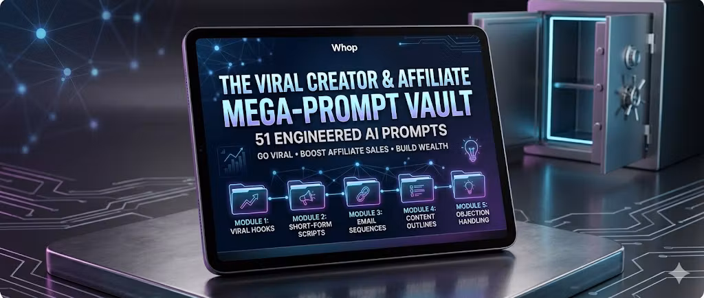 The Viral Creator & Affiliate Mega-Prompt Vault.