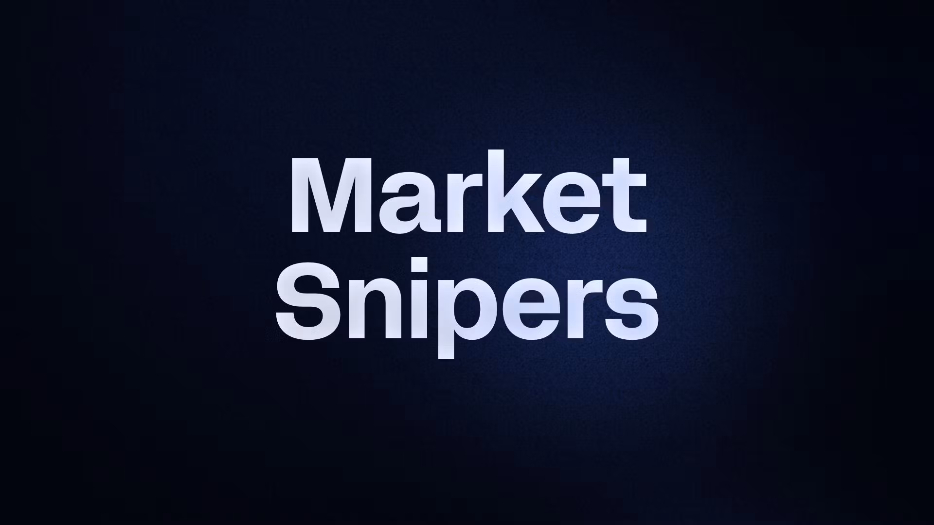 Market Snipers