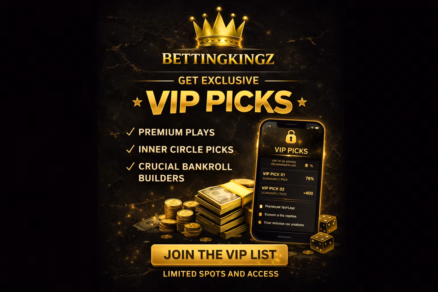 BettingKingz VIP Plays