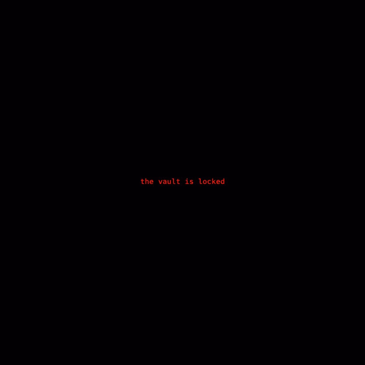 THE VAULT