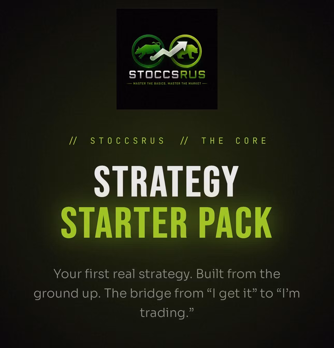 Strategy Starter Pack — The Dual MA Cross System 