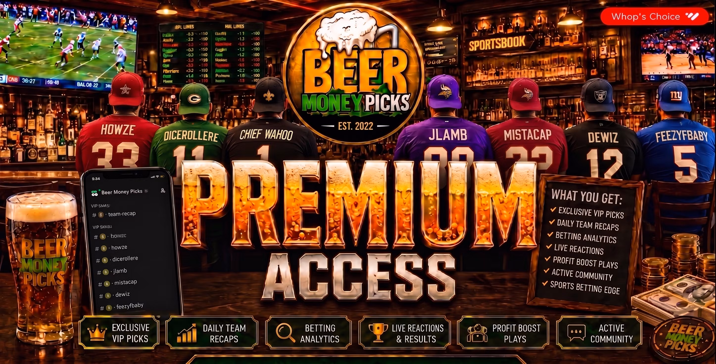 Beer Money VIP Access