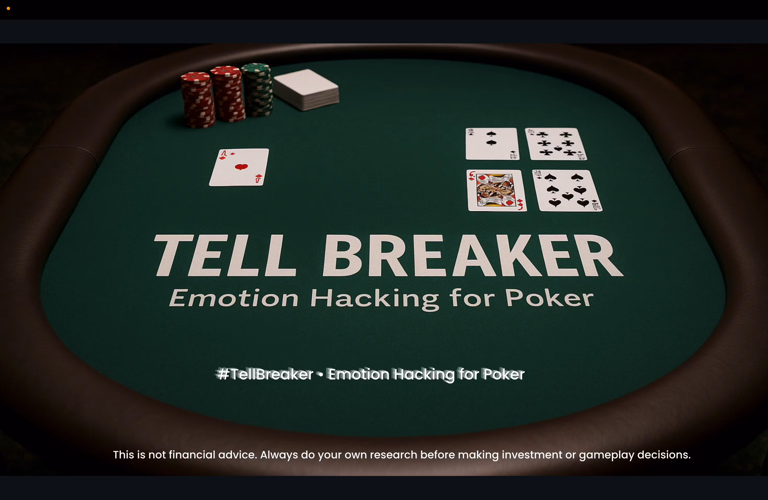 TellBreaker: Poker secerts