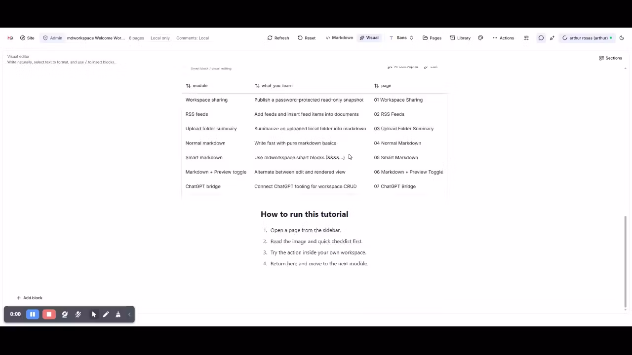 mdworkspace pro