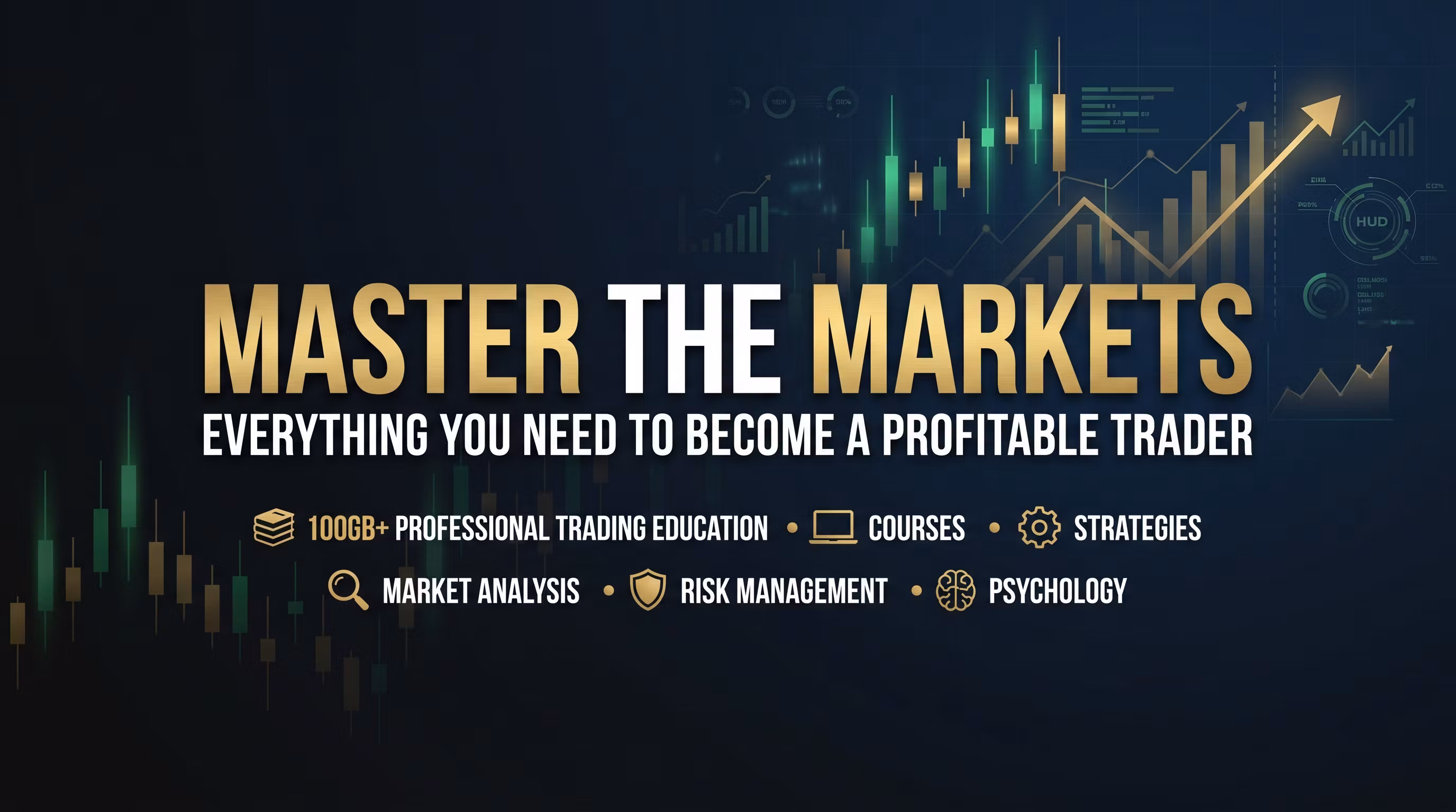 Access the materials WE used to learn trading LIFETIME