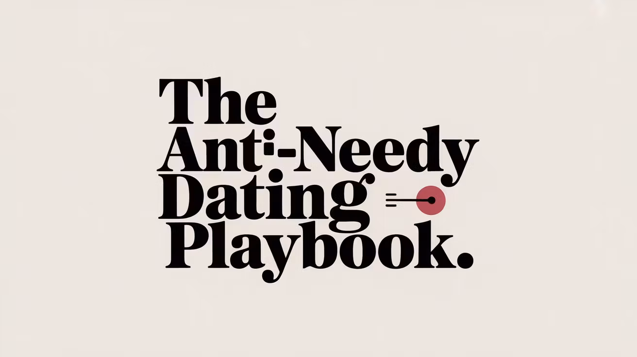 The Anti-Needy Dating Playbook