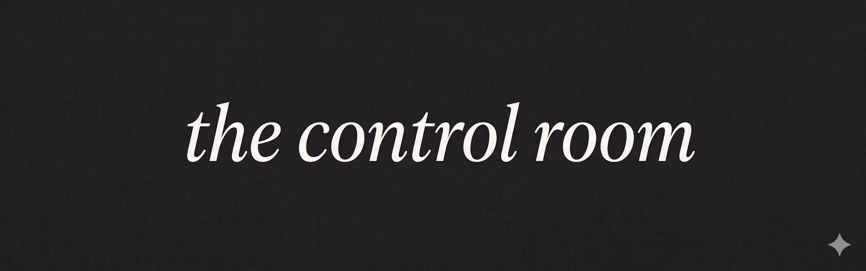 The Control Room: 12 Week Bootcamp