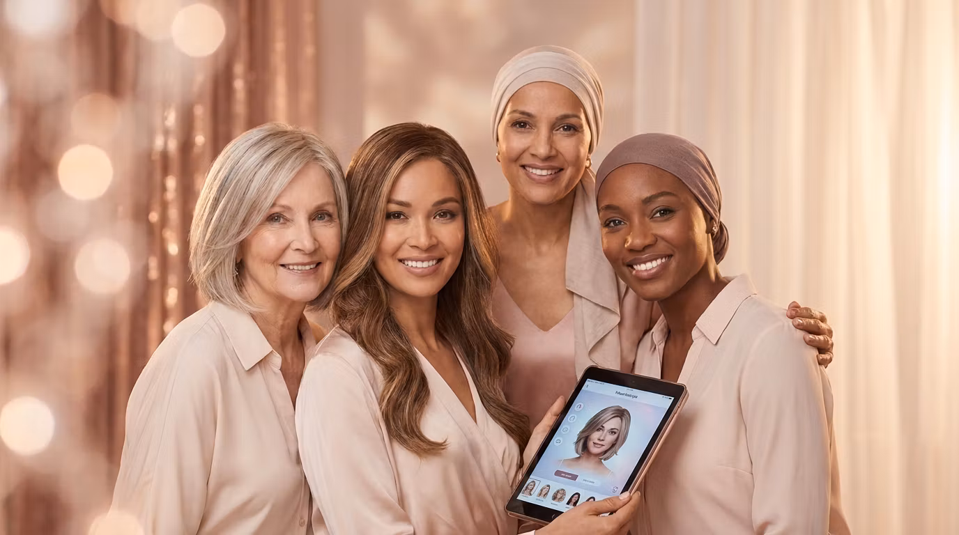 Virtual Wig Try-On