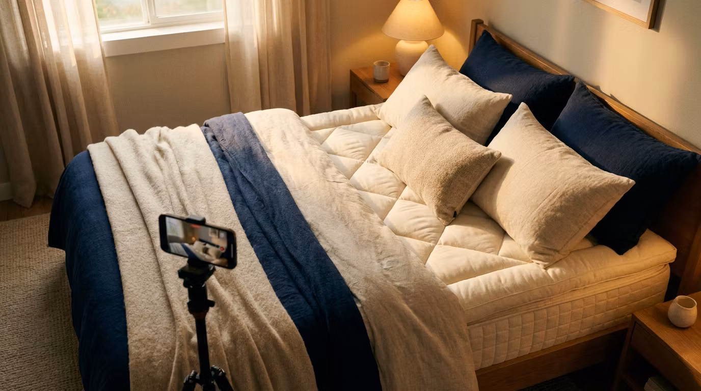 UGC Mattress Topper Video