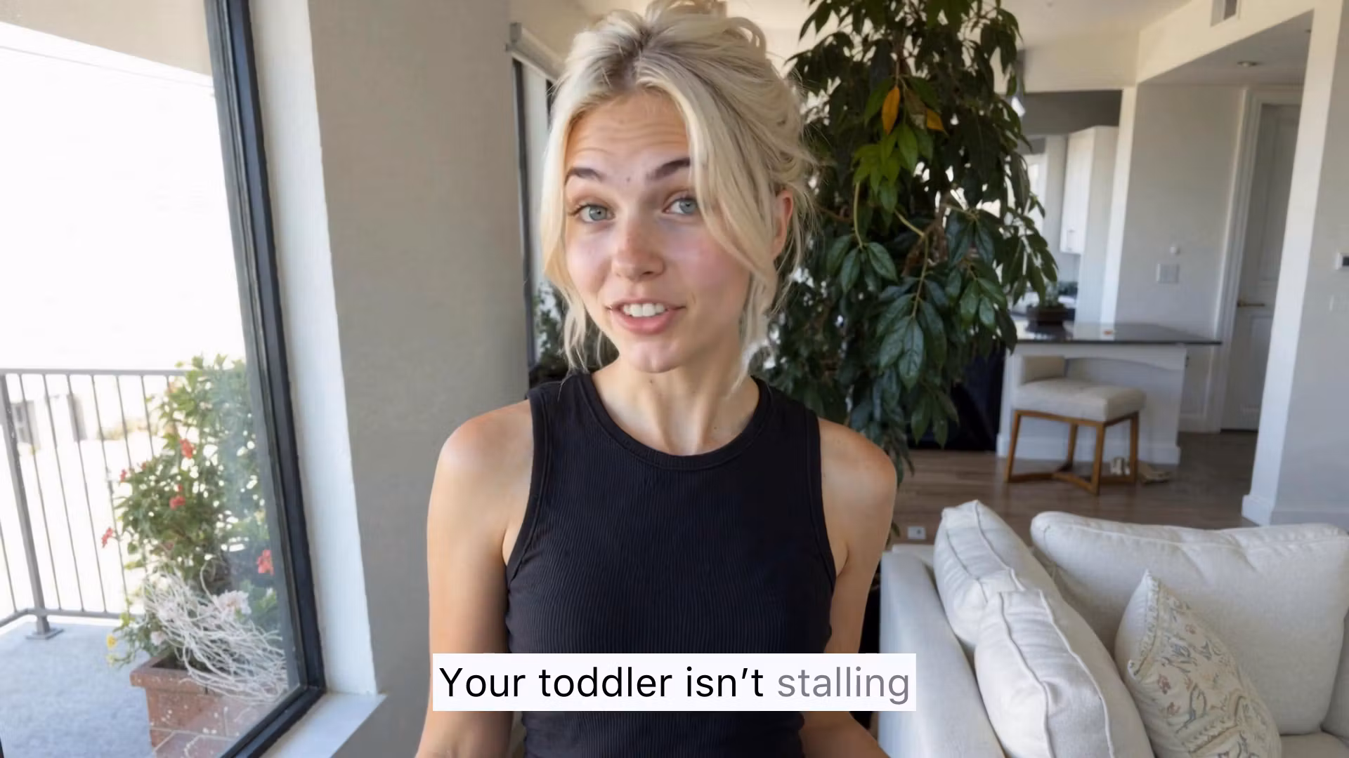 Parents Starting Toddler Bedtime Calmly Without Stalling