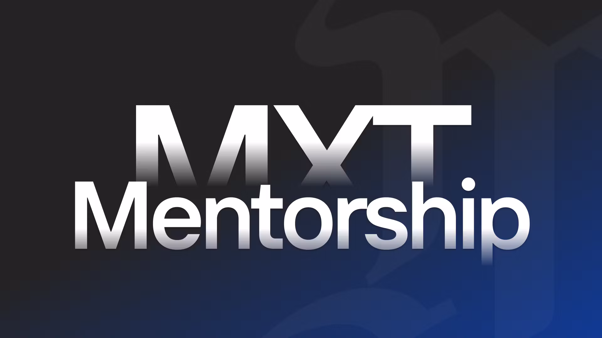 The MX Mentorship