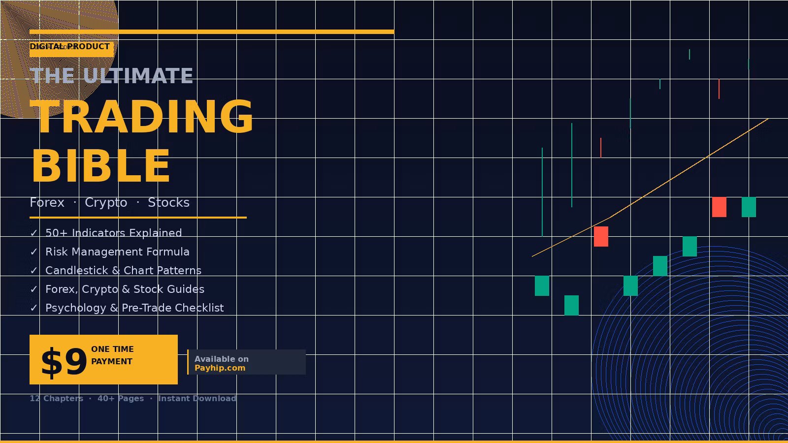 The Ultimate Trading Bible — Forex, Crypto & Stocks | Complete Beginner to Pro 
