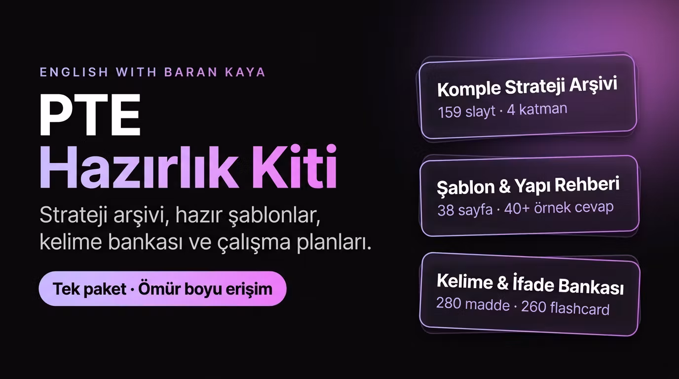 English with Baran Kaya