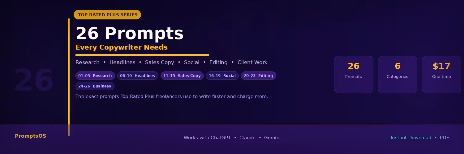 26 Copywriting Formulas Pros Use